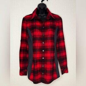 Athleta Fin Creek Flannel shirt